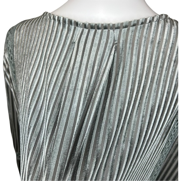 POL Boho Velvet Striped Kimono L - Picture 7 of 9